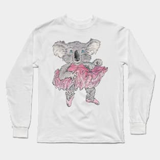 Dancing Koala Long Sleeve T-Shirt